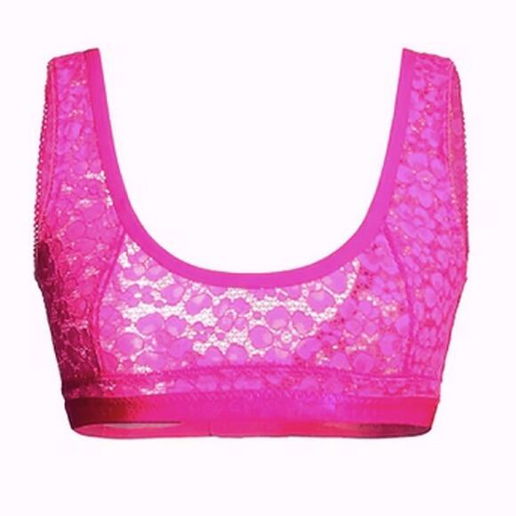 Stella McCartney Fuchsia lace Bra M - Picture 1 of 6